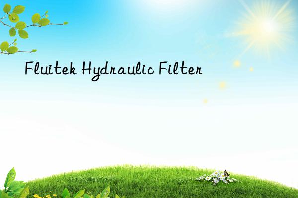fluitek hydraulic filter
