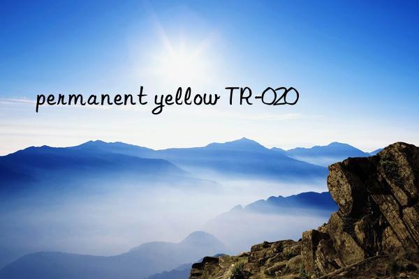 permanent yellow tr-020