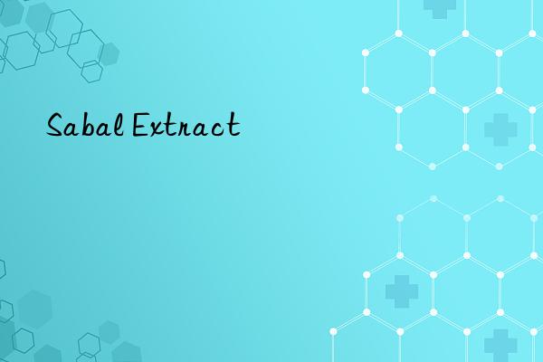 sabal extract
