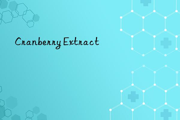 cranberry extract