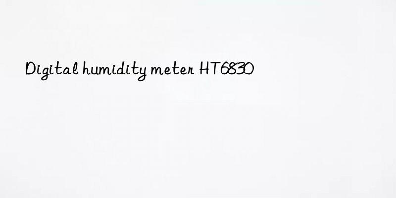 digital humidity meter ht6830