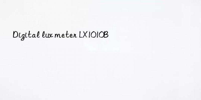 digital lux meter lx1010b