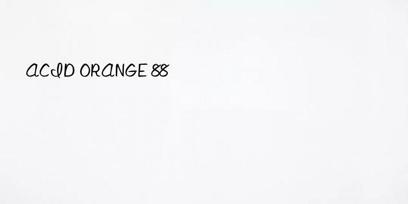 acid orange 88