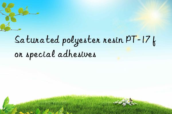 saturated polyester resin pt-17 for special adhesives