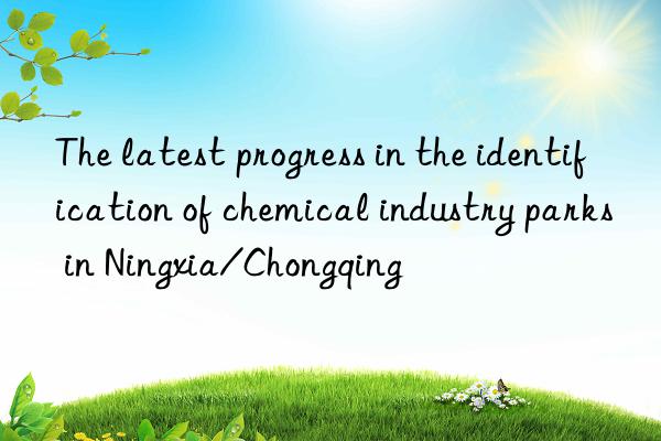 the latest progress in the identification of chemical industry parks in ningxia/chongqing