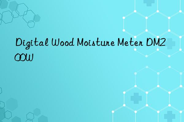 digital wood moisture meter dm200w