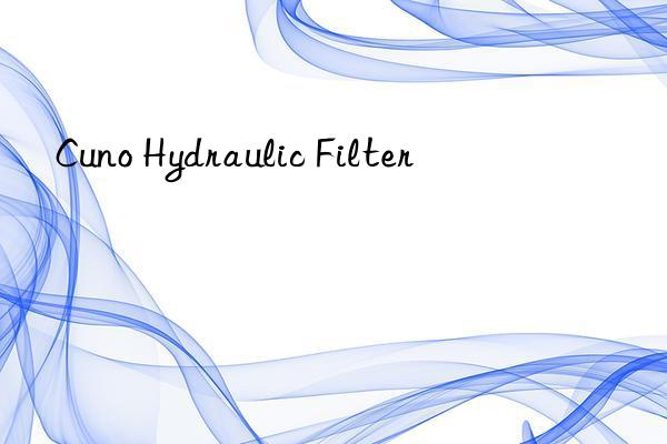 cuno hydraulic filter