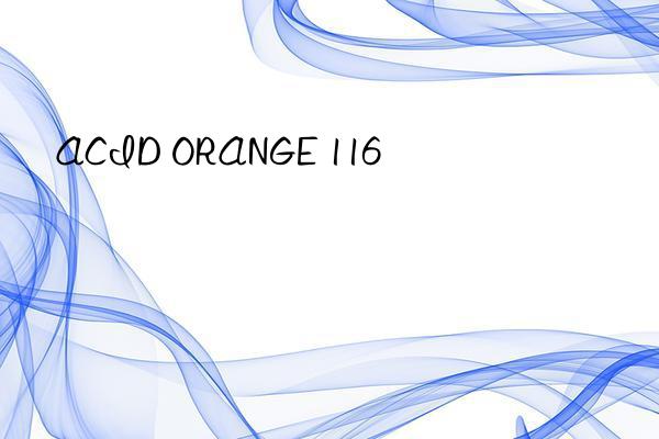 acid orange 116