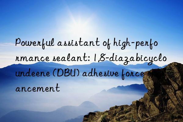 powerful assistant of high-performance sealant: 1,8-diazabicycloundeene (dbu) adhesive force enhancement