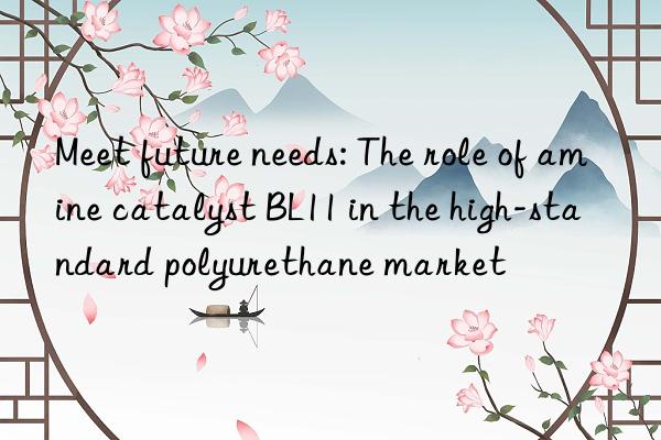 meet future needs: the role of amine catalyst bl11 in the high-standard polyurethane market