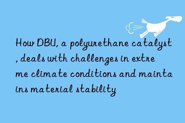how dbu, a polyurethane catalyst, deals with challenges in extreme climate conditions and maintains material stability