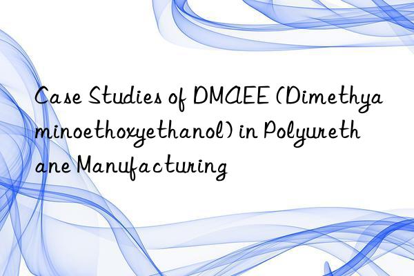 case studies of dmaee (dimethyaminoethoxyethanol) in polyurethane manufacturing