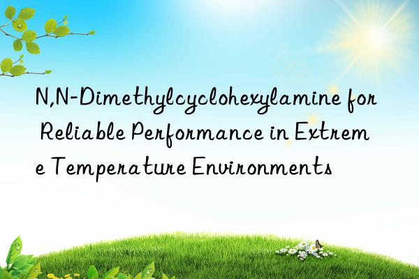 n,n-dimethylcyclohexylamine for reliable performance in extreme temperature environments