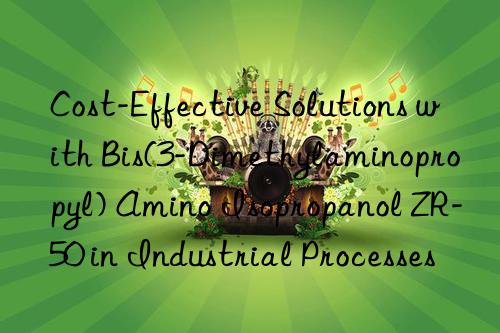 cost-effective solutions with bis(3-dimethylaminopropyl) amino isopropanol zr-50 in industrial processes