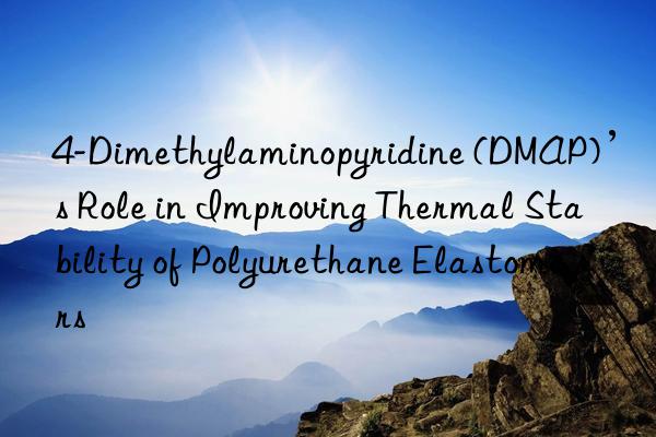 4-dimethylaminopyridine (dmap)’s role in improving thermal stability of polyurethane elastomers