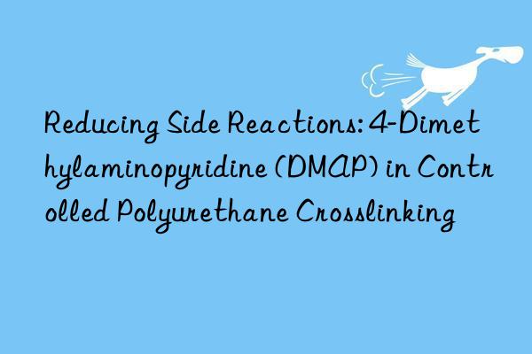 reducing side reactions: 4-dimethylaminopyridine (dmap) in controlled polyurethane crosslinking
