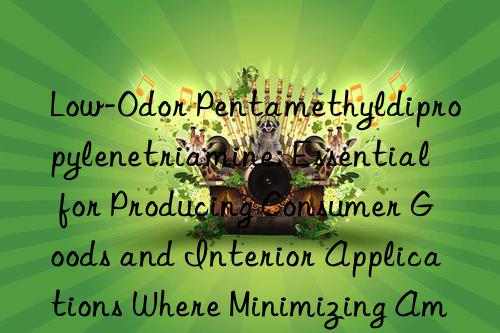 Low-Odor Pentamethyldipropylenetriamine: Essential for Producing Consumer Goods and Interior Applications Where Minimizing Amine Smell is a Critical Requirement
