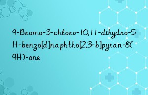 9-bromo-3-chloro-10,11-dihydro-5h-benzo[d]naphtho[2,3-b]pyran-8(9h)-one