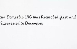 china domestic lng was promoted first and then suppressed in december
