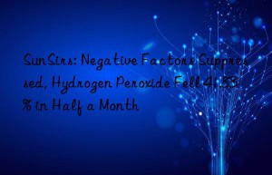 sunsirs: negative factors suppressed, hydrogen peroxide fell 41.83% in half a month
