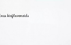 citrus bioflavonoids