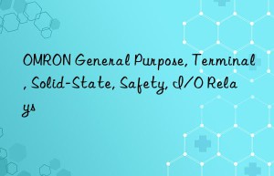omron general purpose, terminal, solid-state, safety, i/o relays