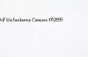 hdi waterborne covesro xp2655