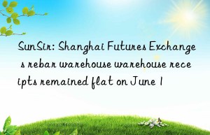 sunsir: shanghai futures exchange s rebar warehouse warehouse receipts remained flat on june 1