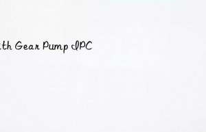 voith gear pump ipc