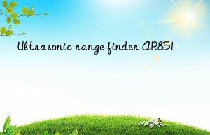 ultrasonic range finder ar851