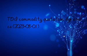 tdi commodity quotation dynamics (2023-08-01)