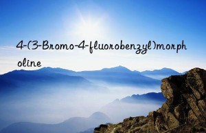 4-(3-bromo-4-fluorobenzyl)morpholine