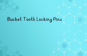 bucket tooth locking pins