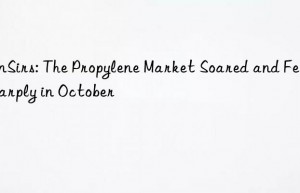 sunsirs: the propylene market soared and fell sharply in october