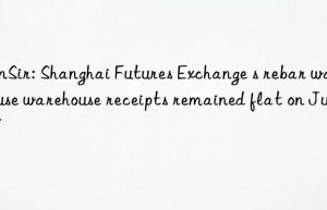 sunsir: shanghai futures exchange s rebar warehouse warehouse receipts remained flat on june 28