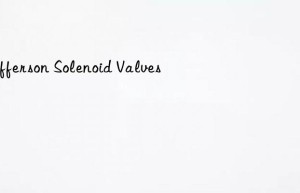 jefferson solenoid valves