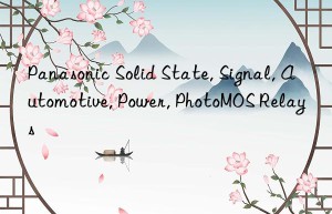 panasonic solid state, signal, automotive, power, photomos relays