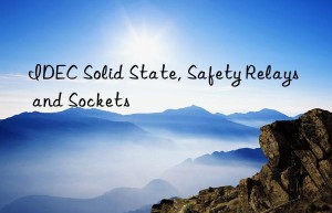 idec solid state, safety relays and sockets