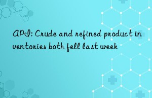 api: crude and refined product inventories both fell last week