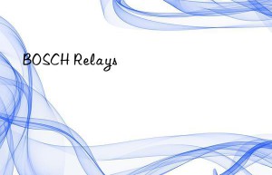 bosch relays