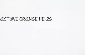reactive orange he-2g