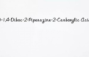 (s)-1,4-diboc-2-piperazine-2-carboxylic acid