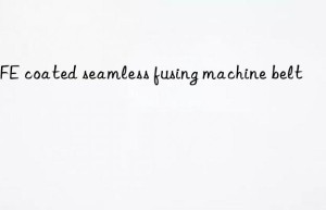 ptfe coated seamless fusing machine belt