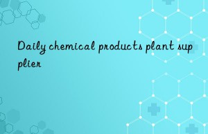 daily chemical products plant supplier