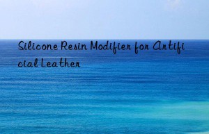 silicone resin modifier for artificial leather