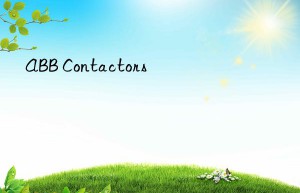 abb contactors