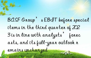group’s ebit before special items in the third quarter of 2023 is in line with analysts’ forecasts, and its full-year outlook remains unchanged