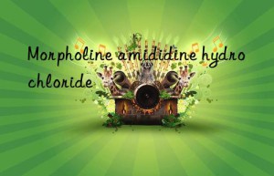 morpholine amididine hydrochloride