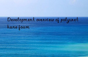 development overview of polyurethane foam