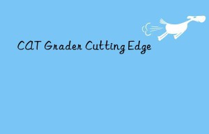 cat grader cutting edge